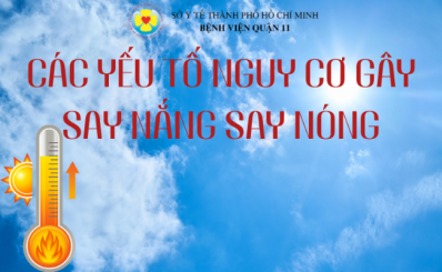 (HCDC-Clip) Các yếu tố nguy cơ gây say nắng say nóng
